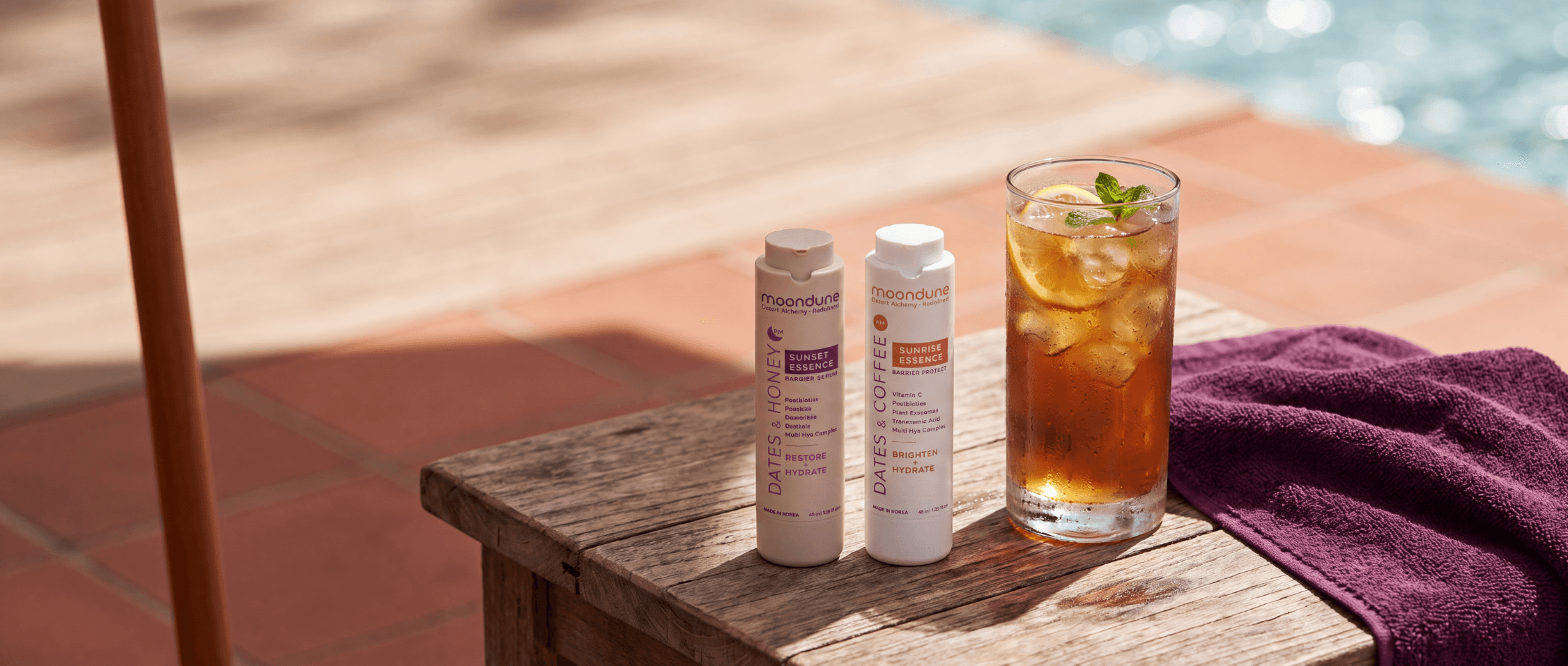 Hydration? Check! Inside and Outside