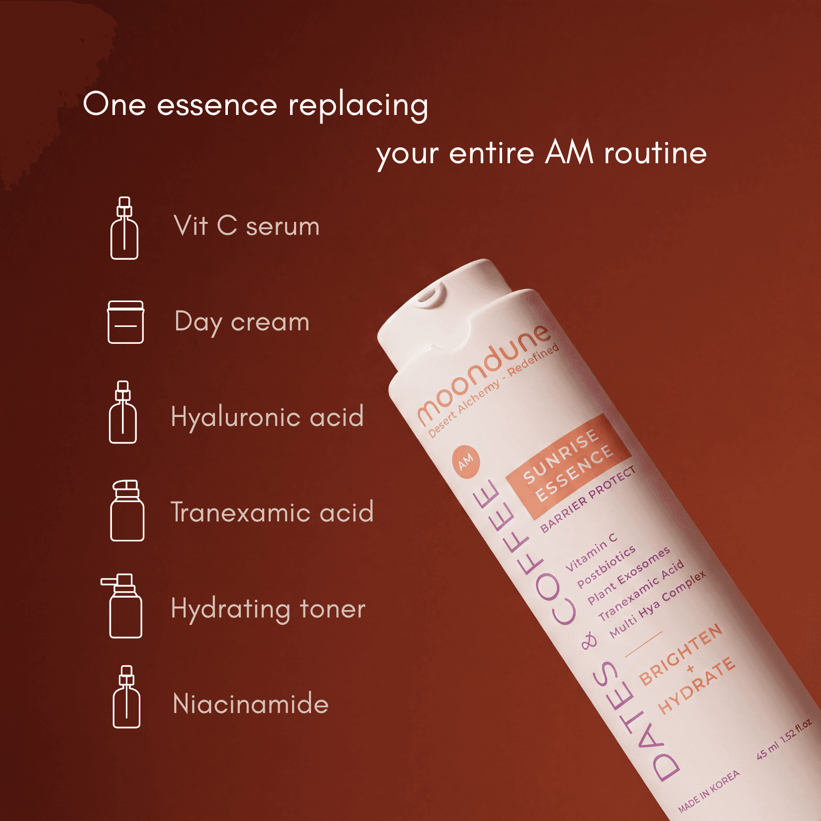 AM to PM Combo - All skincare in 2 bottles - Image 11